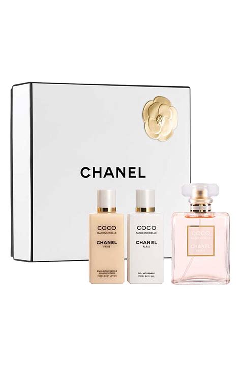 coco mademoiselle chanel gift sets|coco mademoiselle gift set dillard's.